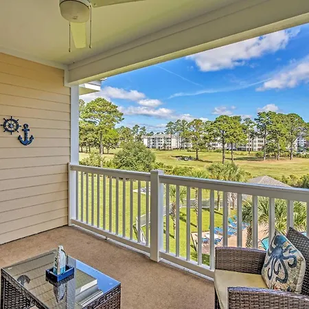 Magnolia Pointe Myrtle Beach Condo On Golf Course!